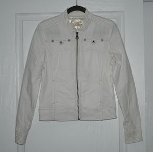 Guess white stretch jacket